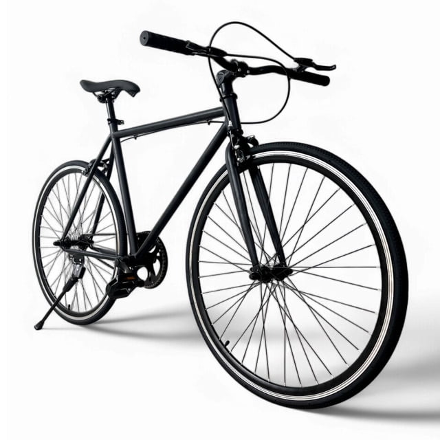Bicicleta Urbana Fixie 700cc Reforzada V-brake negro