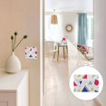 thumbnail image 7 of Yayeee Toggle Light Switch Wall Plate 2-Gang 4.56"x4.48" Decorative Outlet Cover, Simple Triangles, 7 of 7