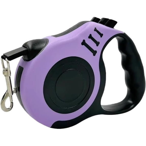 Retractable Dog Leash for Small Dogs Cats, One-Hand Control , Comfortable Anti-Slip Handle