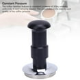 thumbnail image 3 of Marteau à Café Ergonomique en Acier Inoxydable à Double Ressort de 30lbs, Stable et Durable, Résistant à la Saleté, Tasseur à Café Fileté Noir avec Acier Inoxydable Premium, 3 of 7