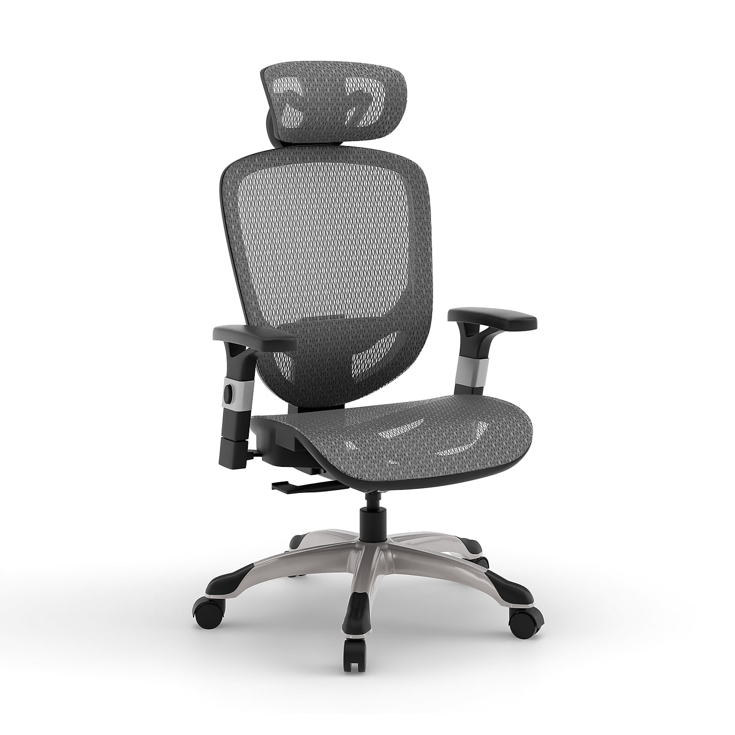 Staples Hyken Ergonomic Mesh Task Chair, Adjustable Headrest and