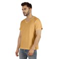 thumbnail image 2 of Inkmeso T-Shirt de Base à Col en V pour Homme, Manches Courtes, Uni, Coupe Régulière, en Coton, 2 of 7