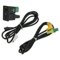 thumbnail image 3 of Adaptador de cable de interruptor de audio para automóvil, cable de interruptor USB AUX, accesorios para automóvil, adaptador de cable AUX, elegante y moderno, 3 of 9