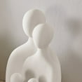 thumbnail image 5 of Danya B. Hans Cream Abstract Nesting Three Piece Family of 4 Decorative Accent Matte Ceramic Sculpture Figure Set, 5 of 8