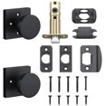 thumbnail image 7 of Sure-Loc ZT102-SQ FBL Zermatt Privacy Door Knob Set - Black, 7 of 7