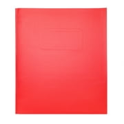 Pen + Gear 3-Prong Paper Folder, Solid Red Color, Letter Size