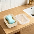 thumbnail image 4 of Weloille Porte-Savon en Silicone, 1 Pce Boîte à Savon Scellée pour Voyage en Plein Air, Contenant à Savon Portable Étanche et Anti-Fuite, Étui de Rangement pour Savon pour Camping, Randonnée, Voyage et Voyage d'Affaires, 4 of 6