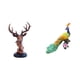 thumbnail image 1 of Figura de cabeza de ciervo, estatua decorativa de animal, adorno creativo de mesa elaborado en resina, ideal para regalar en casa, oficina, sala de es, 1 of 8