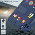 thumbnail image 5 of TECH CIRCLE for iPad 9th/8th/7th Gen 10.2" Kids Case,Cartoon Panda Shockproof Rugged Lightweight Convertible Handles Stand Kid Friendly Case with Pencil Holder for iPad 10.2 2021/2020/2019,Navyblue, 5 of 7