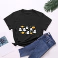 thumbnail image 5 of Godom Halloween Shirts for Women Ghost Graphic T-Shirt Funny Casual Short Sleeve Shirt Fall Outfit, 5 of 6