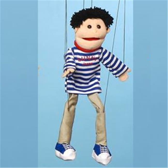 Sunny Toys WB1661 22 In. Black Haired Boy, People Puppet
