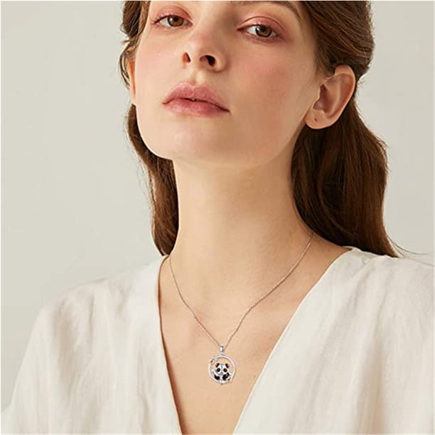 TREENEST Collar De Mujer, Collar Con Colgante De Hermosa Mujer Y Lindo