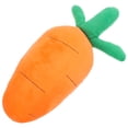thumbnail image 1 of FELTECHELECTR Cojín de peluche de zanahoria de 30 cm para niños, divertido y adorable cojín para la espalda, ideal para sofá., 1 of 7
