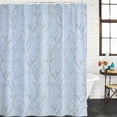 thumbnail image 2 of Blue Branches Shower Curtain, Waterproof Shower Curtains for Bathroom, Vintage Art Farmhouse Washable Fabric Bathtub Curtain Set Bath Decor with 12 Hooks 48"x72", 2 of 8