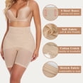 thumbnail image 3 of COMFREE Shapewear for Women Tummy Control, High Waisted Body Shaper Shorts Butt Lifting Panties Thigh Slimmer Shapewear Girdle, 3 of 6