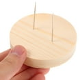 thumbnail image 3 of UPOUART Support de Poupée Style Minimaliste pour Figurines d'Animaux en Bois Kaki et Métal, 3 of 6