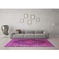 thumbnail image 3 of Ahgly Company Indoor Rectangle Persian Purple Traditional Area Rugs, 4' x 6', 3 of 4