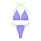 thumbnail image 2 of Trajes de baño tankini para mujer Trajes de baño de moda para mujer Conjuntos de bikini Traje de baño de dos piezas de cintura alta con nudo recortado Traje de baño de dos piezas para mujer, 2 of 6