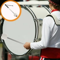 HEALEEP 1Set Stainless Steel Bass Drum Beater Traditional Sound Durable Use For Drummers