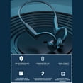 thumbnail image 4 of Auriculares Inalámbricos de Conducción Ósea 12 Horas de Tiempo de Reproducción Auriculares 53 para Correr Ciclismo Senderismo Entrenamientos ANGGREK Otros, 4 of 8
