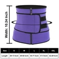 thumbnail image 3 of Cintura Para Mujer Cincher Faja Cinturón Body Shaper Tummy Trainer Corset Purple M Sunnimix Entrenador de cintura para mujer, 3 of 8