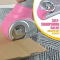 thumbnail image 6 of Wild Edge Cordless Electric Scissors, 4V 2.5 Ah High-Capacity Rechargeable Cardboard Cutter with Rapid Charger and Hard Carrying Case for Cutting Fabric, Carpet, Leather, Felt, Cardboard, Plastic, 6 of 8