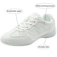 thumbnail image 4 of GlideMoves Cheer Shoes Girls Jump Tumbling Women Exercise Aerobic Fitness Dance Training Youth School Student Team Competition, 4 of 7