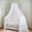 White, variant on Pink Breathable Crib Bed Mosquito Net Bed Canopy