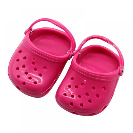

Pet Dog Croc Summer Puppy Shoes Candy Colors Sandals with Rugged Anti-Slip Sole Breathable Comfortable Dog Shoes Gift for Pet Festival