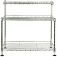 thumbnail image 2 of SAFAVIEH Marcel Chrome Wire Mini Rack Chrome, 2 of 4