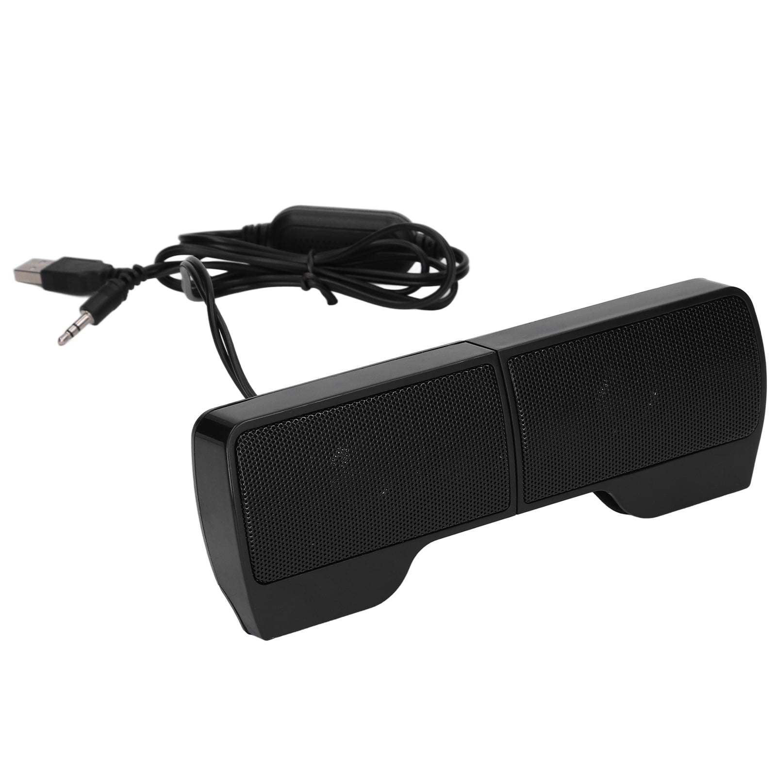 Henmomu Wired Speaker,Laptop Speakers USB Powered Wired Monitor Soundbar Stereo Sound With