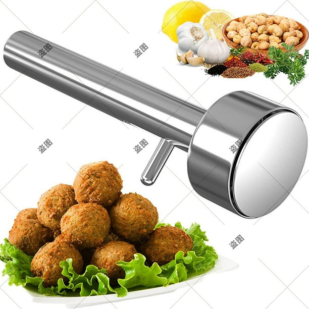 Aparatos de cocina, Accesorios de cocina, Utensilios de cocina, Utensilios de cocina, Máquina para hacer falafel, Máquina para hacer falafel de acero inoxidable 304 Máquina para hacer albóndigas de ca