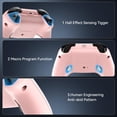 thumbnail image 3 of Controlador inalámbrico RALAN Pink para PC con Windows con paletas, 3 of 7
