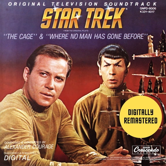 Alexander Courage - Star Trek: The Cage & Where No Man Has Gone Before (Original Soundtrack) - Music & Performance - CD
