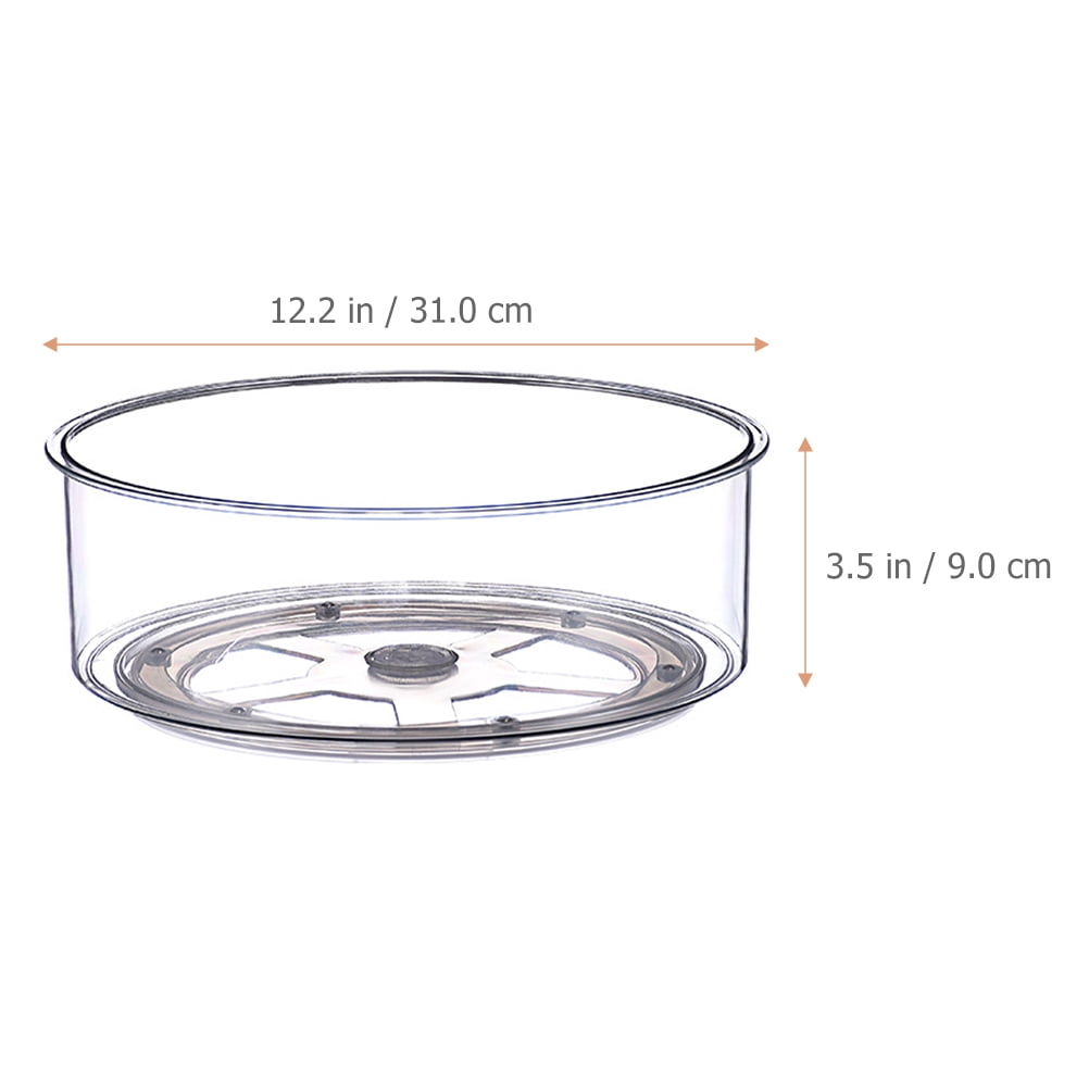 Masteelf Organisers Kitchen Organiser Kitchen Shelf Turntable Organizer Baby 31x28.5cm