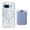 Blue, variant on For Google Pixel 10 /10 Pro Magnetic Clear Wallet Phone Case,Magnetic Detachable Card Holder,Compatible with Mag-Safe,Military-Grade Protection,Shockproof Transparent Thin Fit Phone Case,Desertgold