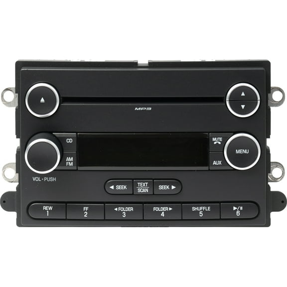 Restored 2008-09 Ford Taurus X AM FM Radio Single Disc CD MP3 Player Model 8F9T-18C869-BA - (Refurbished)