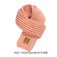 thumbnail image 2 of Yuarrent Bufanda pequeña para bebé, bufandas tejidas de hilo grueso para recién nacidos, silenciador de buena elasticidad, pañuelo infantil a Suministros térmicos Rosado Yuarrent HA059252-10, 2 of 6
