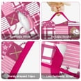 thumbnail image 6 of Pink Plaid Baseball Pattern Toddler Nap Mats for Kids Preschool,Sleeping Mat Bag or Kids,Toddler Sleeping Bag,Toddler Nap Mat or Daycare, 6 of 6
