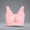 A1_Pink, variant on Plus Size Full Coverage Lace Lifting Tshirt Bra Summer Thin Full Cup Bra Wireless Lace Wide Straps Everyday Bra Lift Bust Shaping Bra Posture Correcting No Underwire Bra for Seniors Purple 46D
