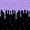 Purple, variant on Castle Fairy Ice Cream Drip Twin Comforter Sets 2pcs, Stars Print Bedding Set,Black Blue,Black Reversible,1 Comforter and 1 Pillowcase