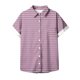 thumbnail image 3 of Mujeres Pantalones Cortos Impresos Manga Corta con Cuello en V Blusa Superior, Casual Y Elegante Corto para las Mujeres Verano Casual, 3 of 5