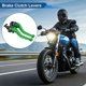 thumbnail image 2 of Palancas de freno y embrague cortas únicas para Yamaha MT-10/FZ-10 2017-2021, palanca de freno ajustable en 6 posiciones, aleación de aluminio verde, 1 par, 2 of 7