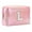 L, variant on Large Capacity Embroidered Alphabet Cosmetic Bag Travel Toiletry Storage Clutch Handbag for Women Girls Makeup Organizer