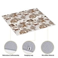 thumbnail image 4 of Honeii leaf Moose fox owls tree for Dish Drying Mat for Kitchen Counter, Non-slip Rubber Backed, Hide Stain Kitchen Super Absorbent Draining Mat, Dish Rack Pad, 4 of 8