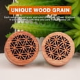 thumbnail image 3 of Essential Oil Car Diffuser, 2 PCS Car Aromatherapy Wood Diffuser with Vent Clip, 3 of 4