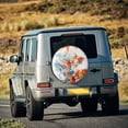 thumbnail image 5 of Yiaed Three Goldfish Watercolor Splash Print Print Tire Wheel Cover, tire covers for trailers,rv wheel covers,rv tire covers, camper tire covers,tire covers for cars-16 inch, 5 of 6