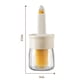 thumbnail image 2 of Botella dispensadora de aceite de 6,8 oz con cepillo para cocina, botella para untar, cepillo para untar de silicona, para cocinar barbacoas en la cocina, amarillo, 2 of 6