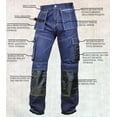 thumbnail image 5 of Skylinewears Mens Denim Workwear pants Cordura Knee Reinforcement Trousers Mid Blue 38-30, 5 of 7