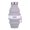 Gray, variant on Silicone Folding Water Bottle Travel Drink Container for Camping with a Flexible Body That Compresses After Use to Leave More Room in a Bag After Drinking
